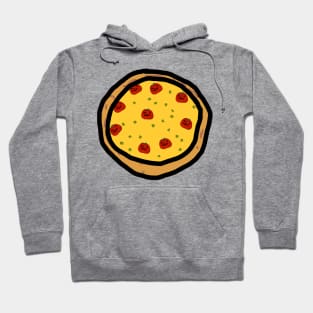 Pumpkin Pie Pizza for Halloween Hoodie